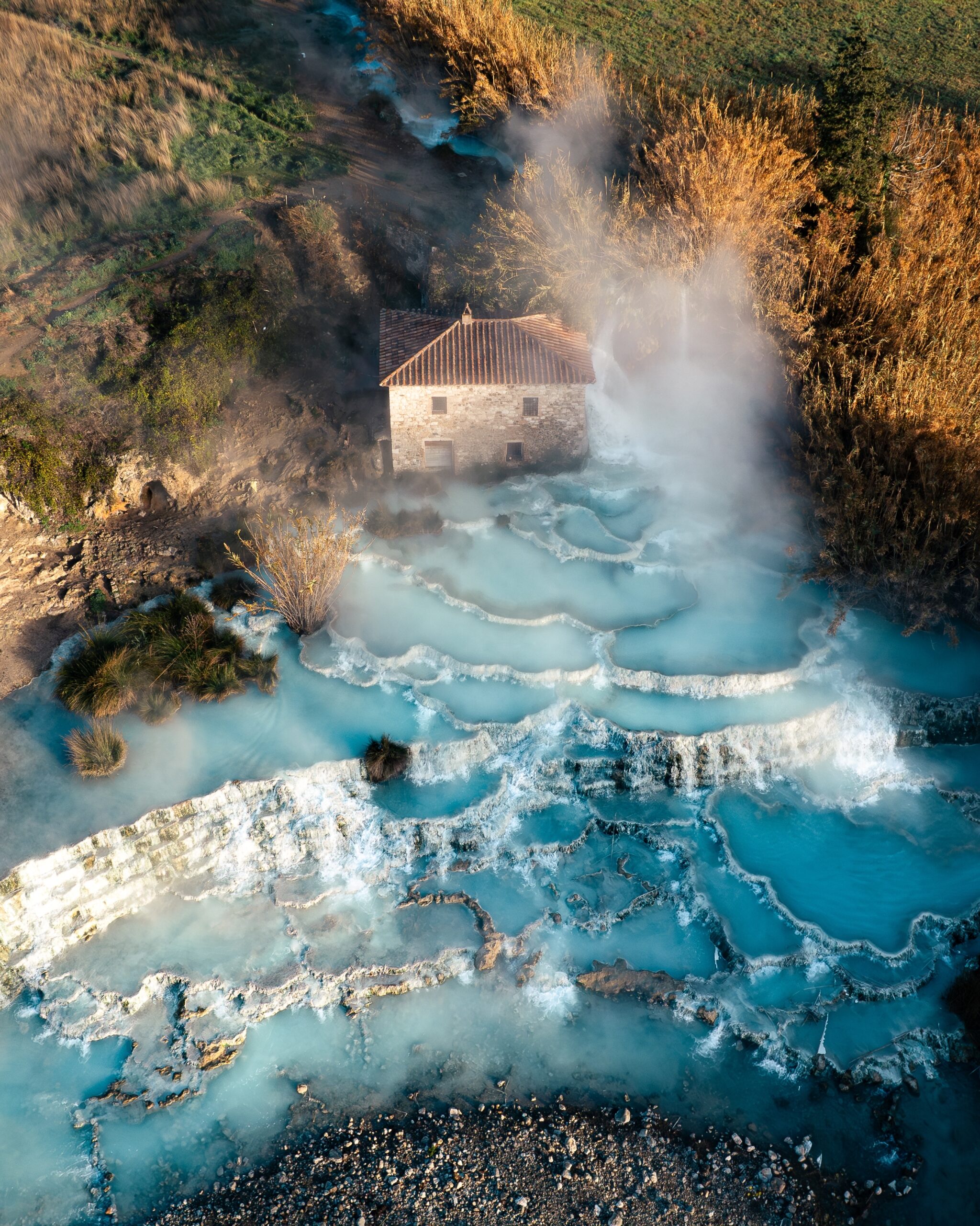 Saturnia,Tuscany,Italy,Hydro,Termal,Nature,Cascade